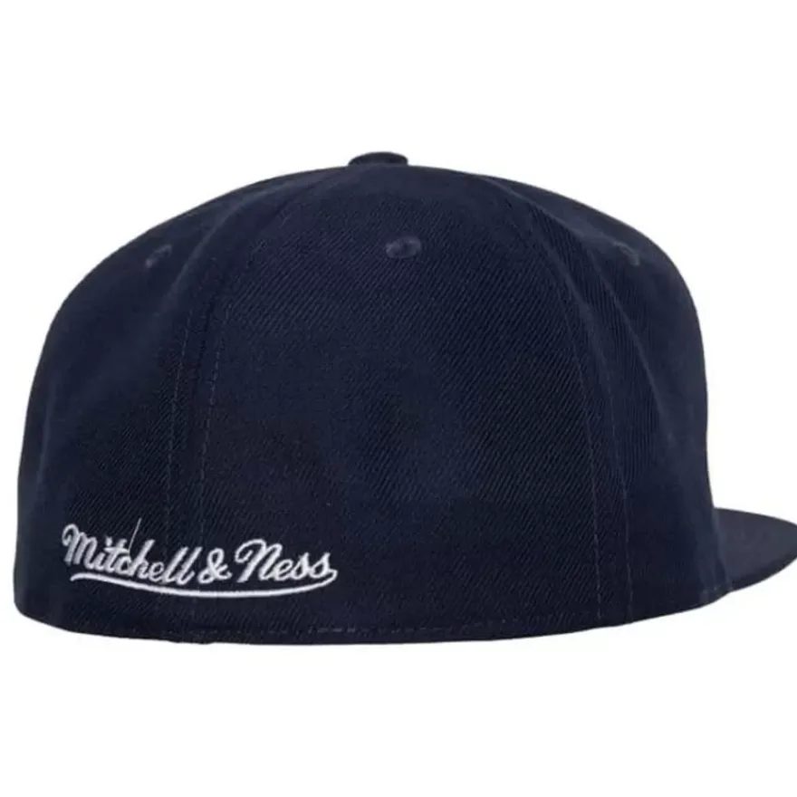 Mitchell & Ness Fitted-Team Ground 2.0 Fitted Hat Hwc New Jersey Nets