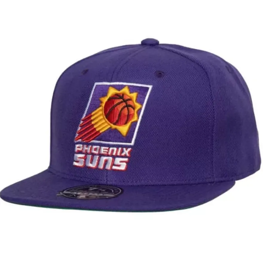 Mitchell & Ness Fitted-Team Ground 2.0 Fitted Hat Hwc Phoenix Suns