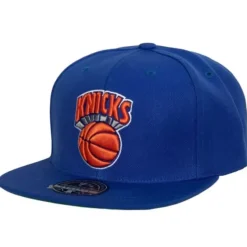 Mitchell & Ness Fitted-Team Ground 2.0 Fitted Hwc New York Knicks