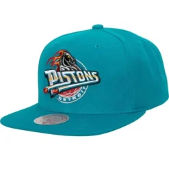 Mitchell & Ness Snapback-Team Ground 2.0 Snapback Hwc Detroit Pistons