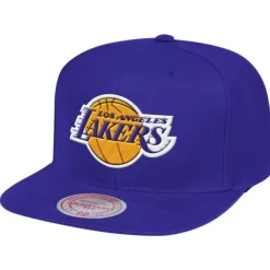 Mitchell & Ness Snapback-Team Ground Snapback Los Angeles Lakers