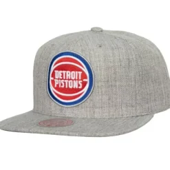 Mitchell & Ness Snapback-Team Heather 2.0 Snapback Detroit Pistons