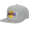 Mitchell & Ness Snapback-Team Heather 2.0 Snapback Los Angeles Lakers