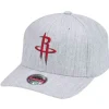 Mitchell & Ness Snapback-Team Heather Classic Red Snapback Houston Rockets