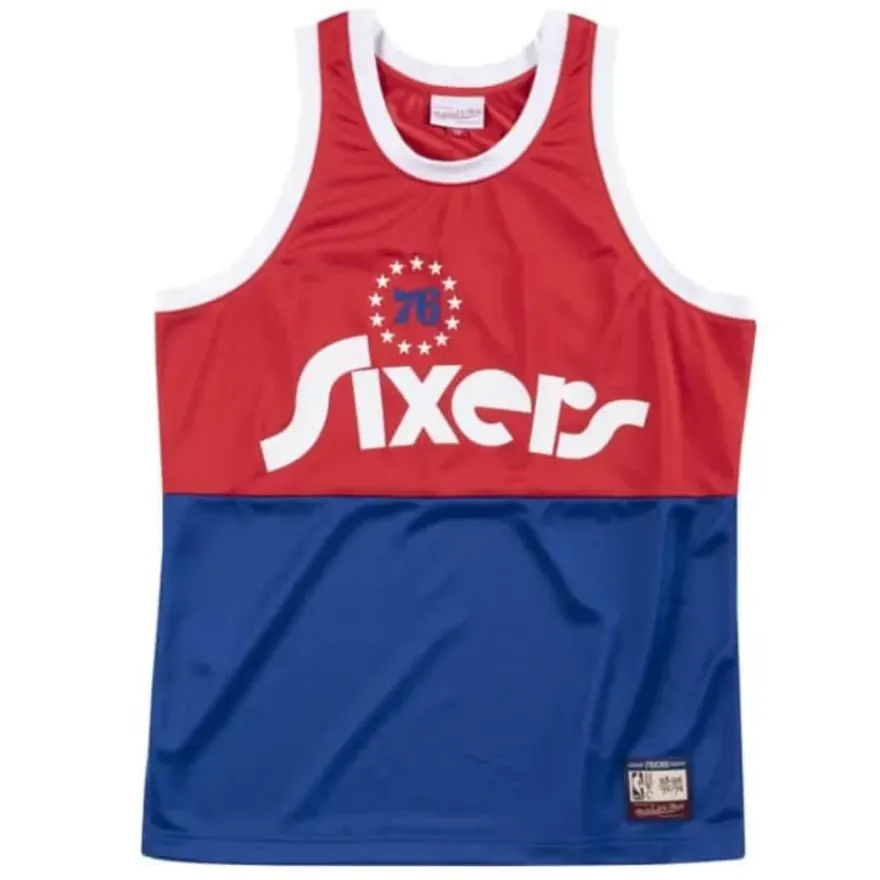 Mitchell & Ness T-Shirts & Tops-Team Heritage Tank Philadelphia 76Ers 1965-71