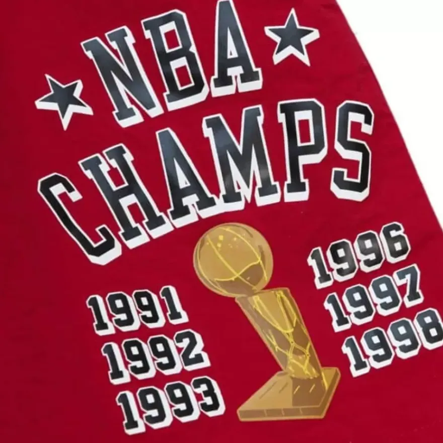 Mitchell & Ness Shorts-Team Heritage Woven Short Chicago Bulls