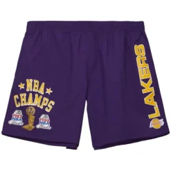 Mitchell & Ness Shorts-Team Heritage Woven Short Los Angeles Lakers