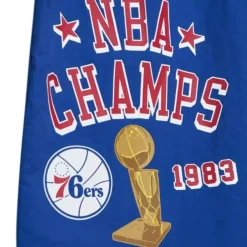 Mitchell & Ness Shorts-Team Heritage Woven Short Philadelphia 76Ers