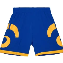Mitchell & Ness Shorts-Team Id Mesh Shorts Los Angeles Rams