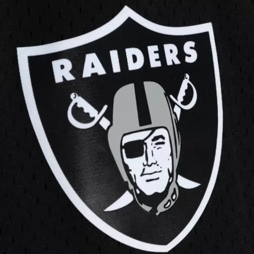 Mitchell & Ness Shorts-Team Id Mesh Shorts Oakland Raiders