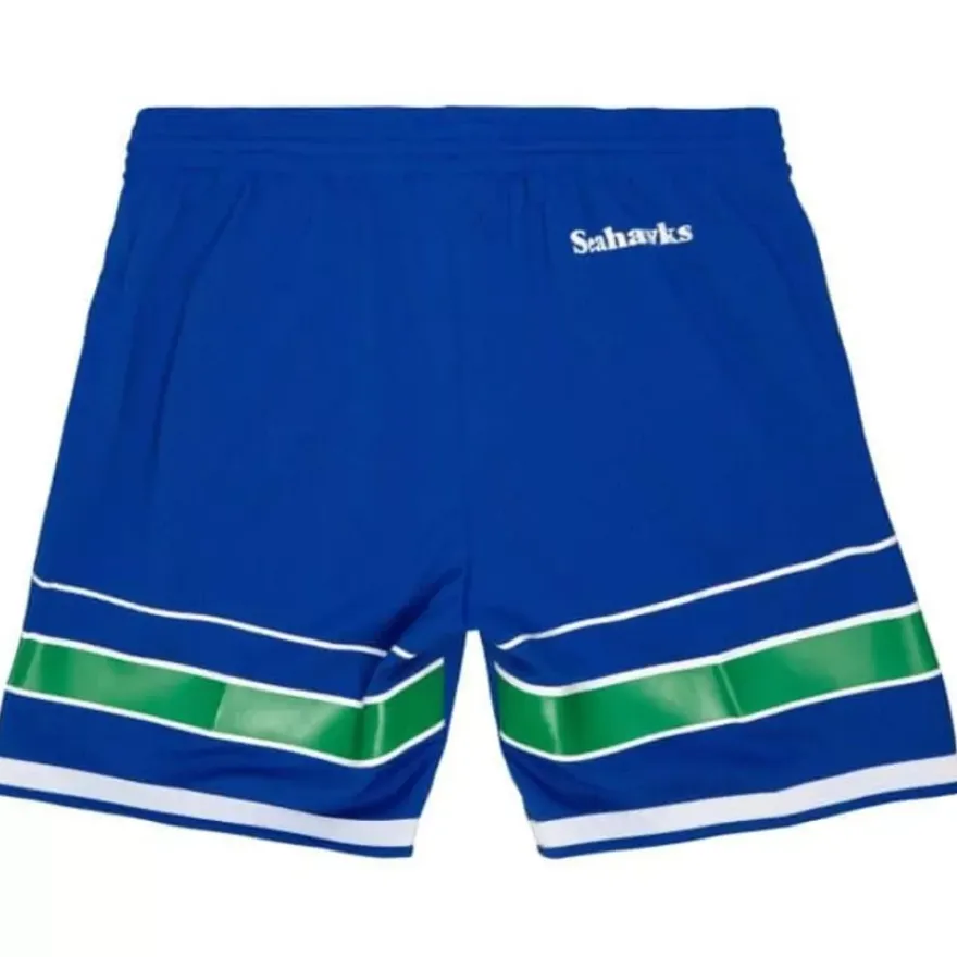 Mitchell & Ness Shorts-Team Id Mesh Shorts Seattle Seahawks