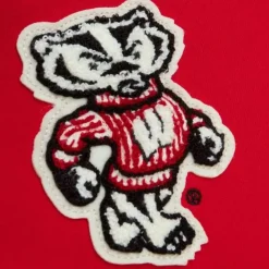 Mitchell & Ness Hoodies & Sweatshirts-Team Legacy French Terry Hoodie University Of Wisconsin - Madison