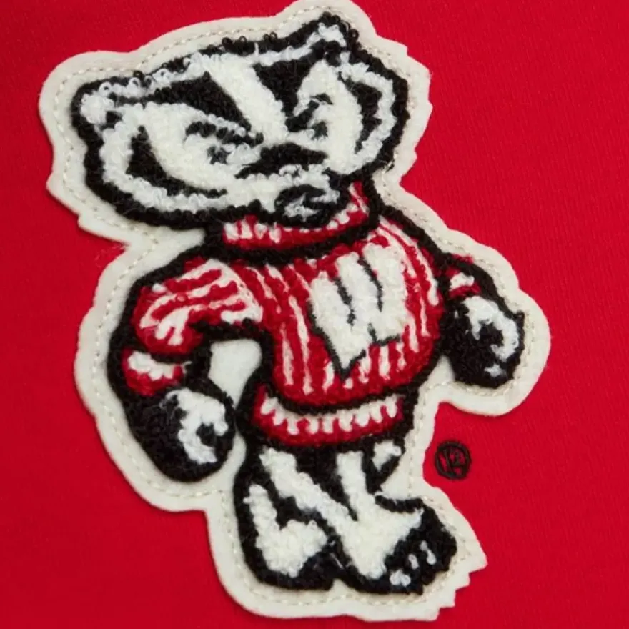 Mitchell & Ness Hoodies & Sweatshirts-Team Legacy French Terry Hoodie University Of Wisconsin - Madison