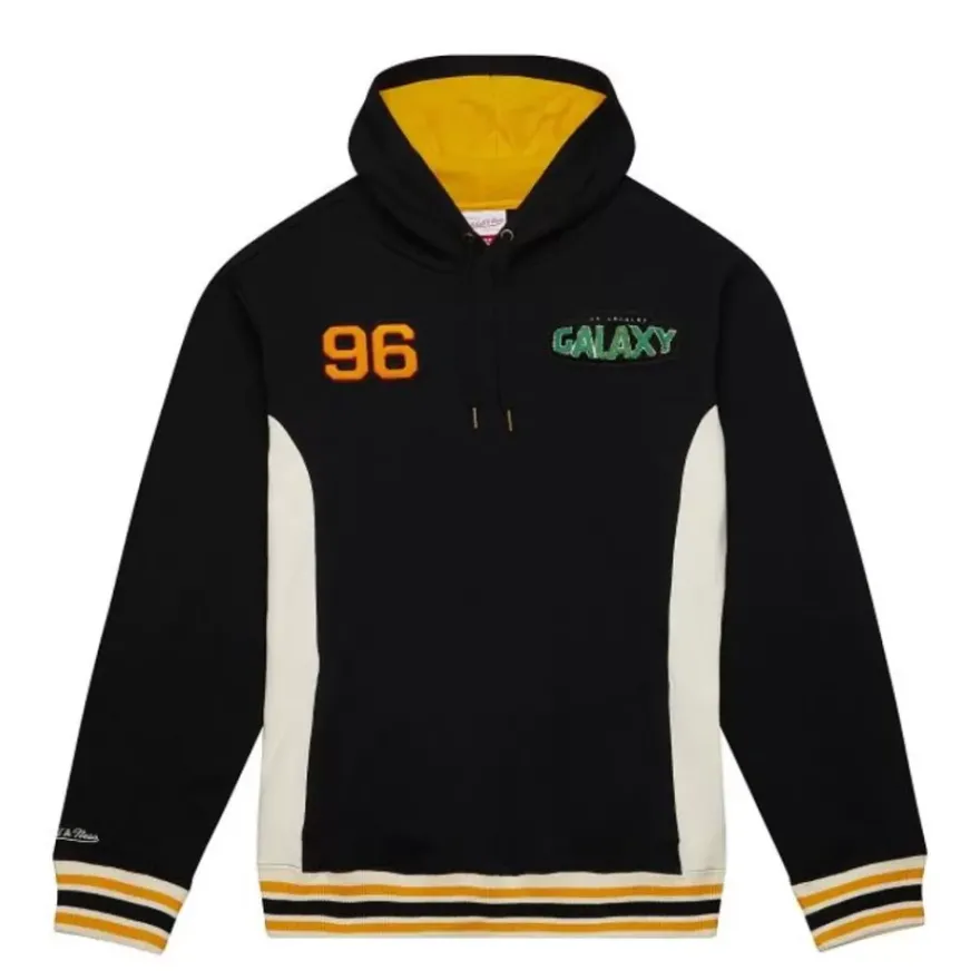 Mitchell & Ness Hoodies & Sweatshirts-Team Legacy French Terry Hoodie Los Angeles Galaxy