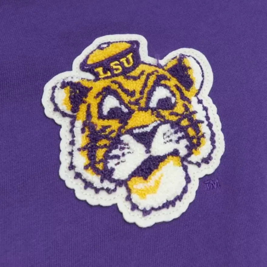 Mitchell & Ness Hoodies & Sweatshirts-Team Legacy French Terry Hoodie Louisiana State University