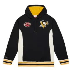 Mitchell & Ness Hoodies & Sweatshirts-Team Legacy French Terry Hoodie Pittsburgh Penguins