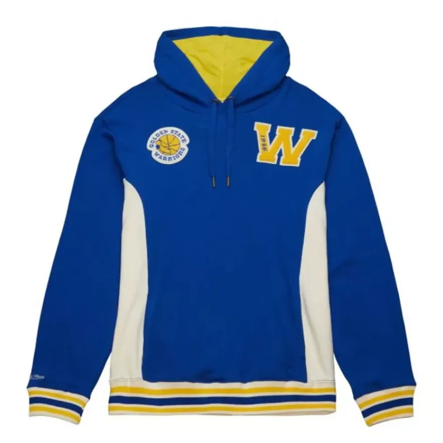 Mitchell & Ness Hoodies & Sweatshirts-Team Legacy French Terry Hoodie Golden State Warriors