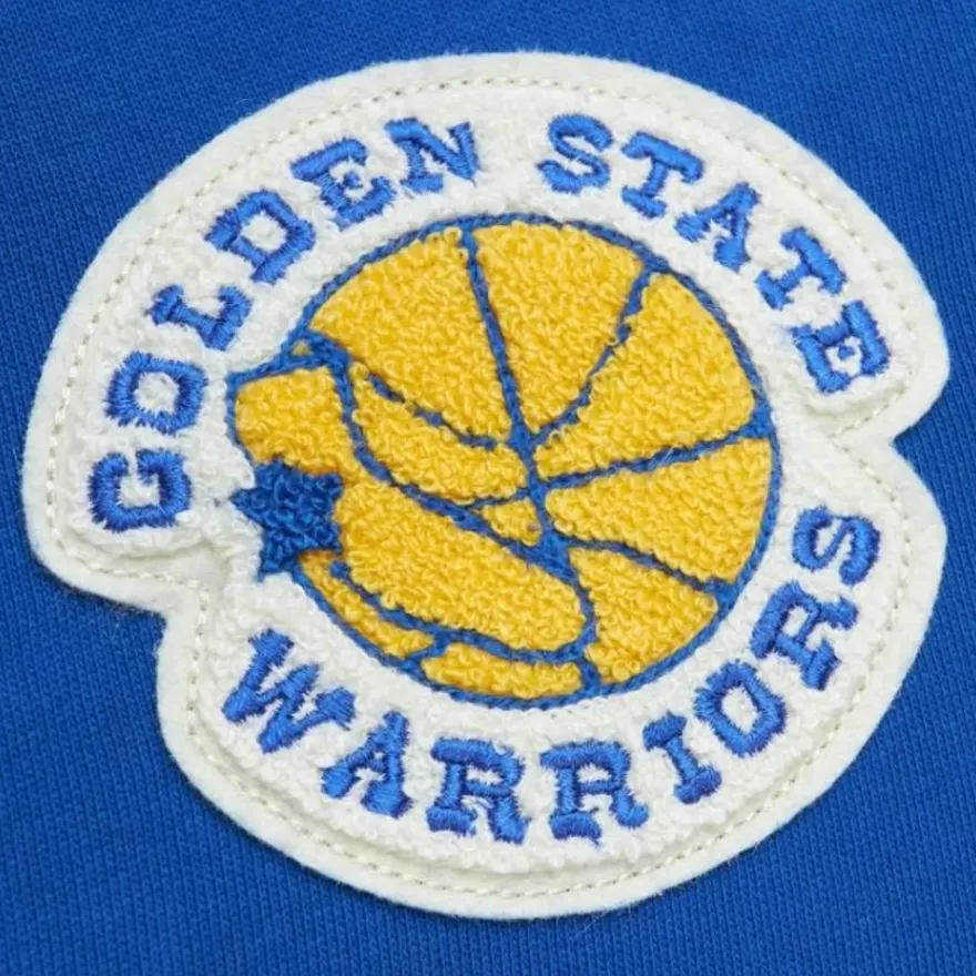 Mitchell & Ness Hoodies & Sweatshirts-Team Legacy French Terry Hoodie Golden State Warriors