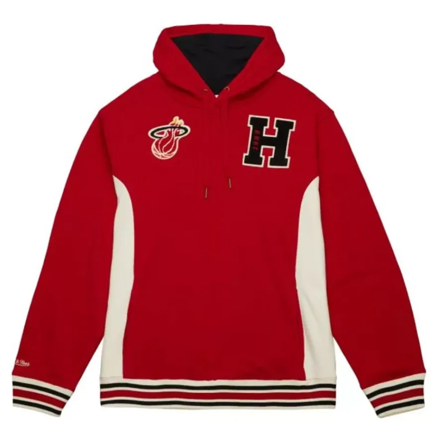 Mitchell & Ness Hoodies & Sweatshirts-Team Legacy French Terry Hoodie Miami Heat
