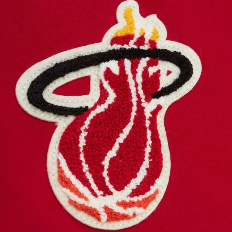 Mitchell & Ness Hoodies & Sweatshirts-Team Legacy French Terry Hoodie Miami Heat