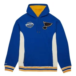 Mitchell & Ness Hoodies & Sweatshirts-Team Legacy French Terry Hoodie St. Louis Blues