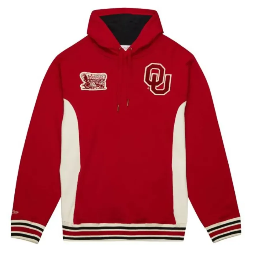 Mitchell & Ness Hoodies & Sweatshirts-Team Legacy French Terry Hoodie University Of Oklahoma