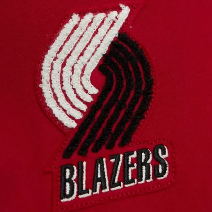 Mitchell & Ness Hoodies & Sweatshirts-Team Legacy French Terry Hoodie Portland Trail Blazers