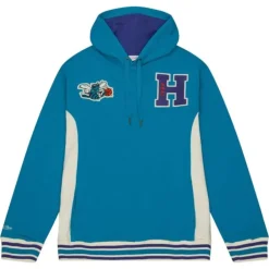 Mitchell & Ness Hoodies & Sweatshirts-Team Legacy French Terry Hoodie Charlotte Hornets