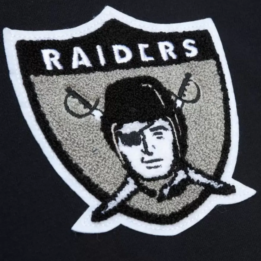 Mitchell & Ness Hoodies & Sweatshirts-Team Legacy French Terry Hoodie Oakland Raiders