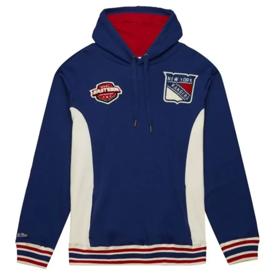 Mitchell & Ness Hoodies & Sweatshirts-Team Legacy French Terry Hoodie New York Rangers