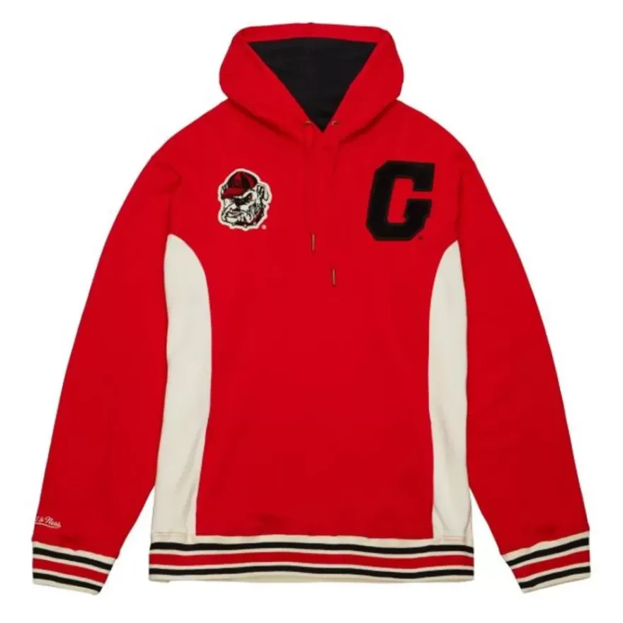 Mitchell & Ness Hoodies & Sweatshirts-Team Legacy French Terry Hoodie University Of Georgia