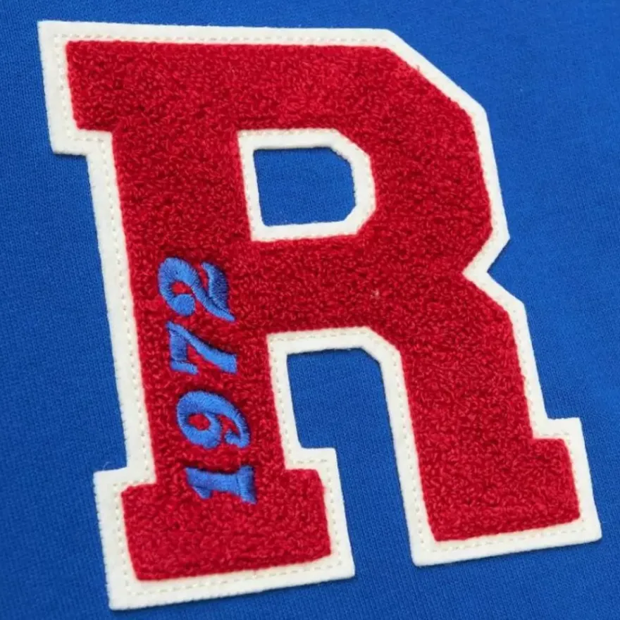 Mitchell & Ness Hoodies & Sweatshirts-Team Legacy French Terry Hoodie Texas Rangers