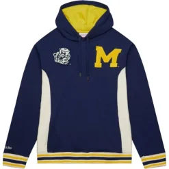 Mitchell & Ness Hoodies & Sweatshirts-Team Legacy French Terry Hoodie University Of Michigan