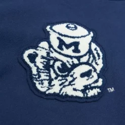 Mitchell & Ness Hoodies & Sweatshirts-Team Legacy French Terry Hoodie University Of Michigan
