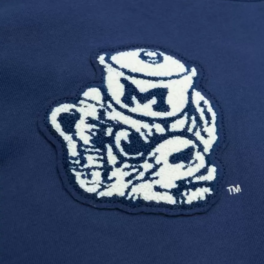 Mitchell & Ness Hoodies & Sweatshirts-Team Legacy French Terry Hoodie University Of Michigan