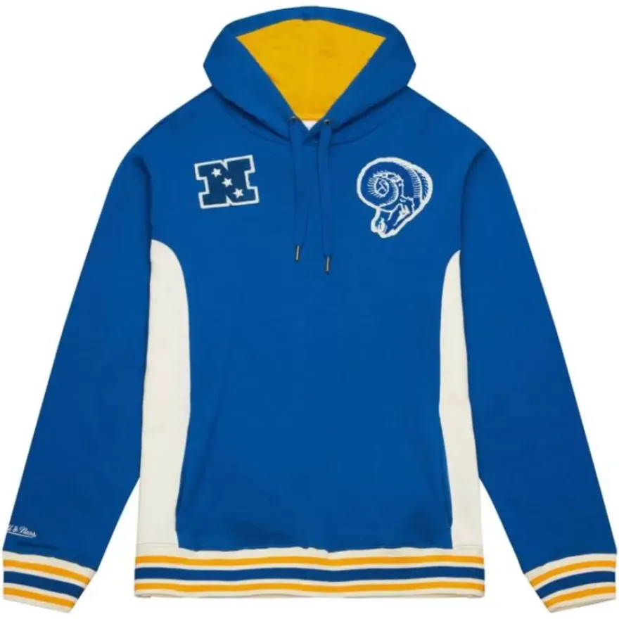 Mitchell & Ness Hoodies & Sweatshirts-Team Legacy French Terry Hoodie Los Angeles Rams