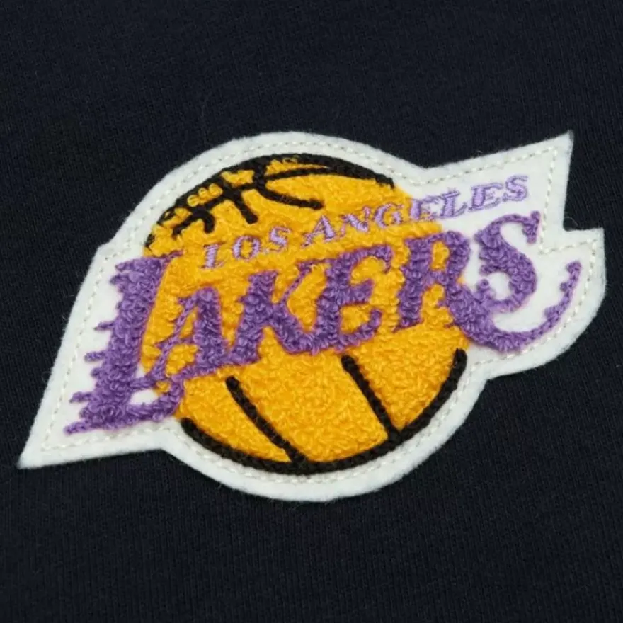 Mitchell & Ness Hoodies & Sweatshirts-Team Legacy French Terry Hoodie Los Angeles Lakers
