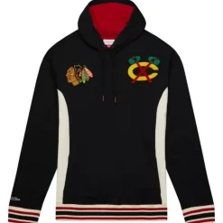 Mitchell & Ness Hoodies & Sweatshirts-Team Legacy French Terry Hoodie Chicago Blackhawks