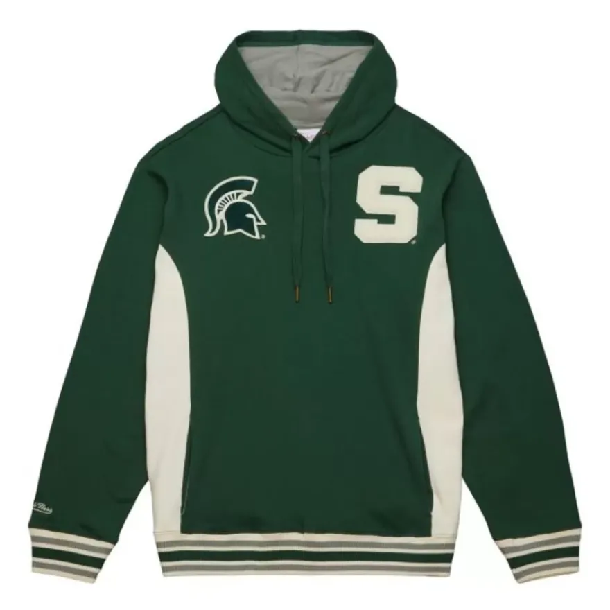 Mitchell & Ness Hoodies & Sweatshirts-Team Legacy French Terry Hoodie Michigan State University