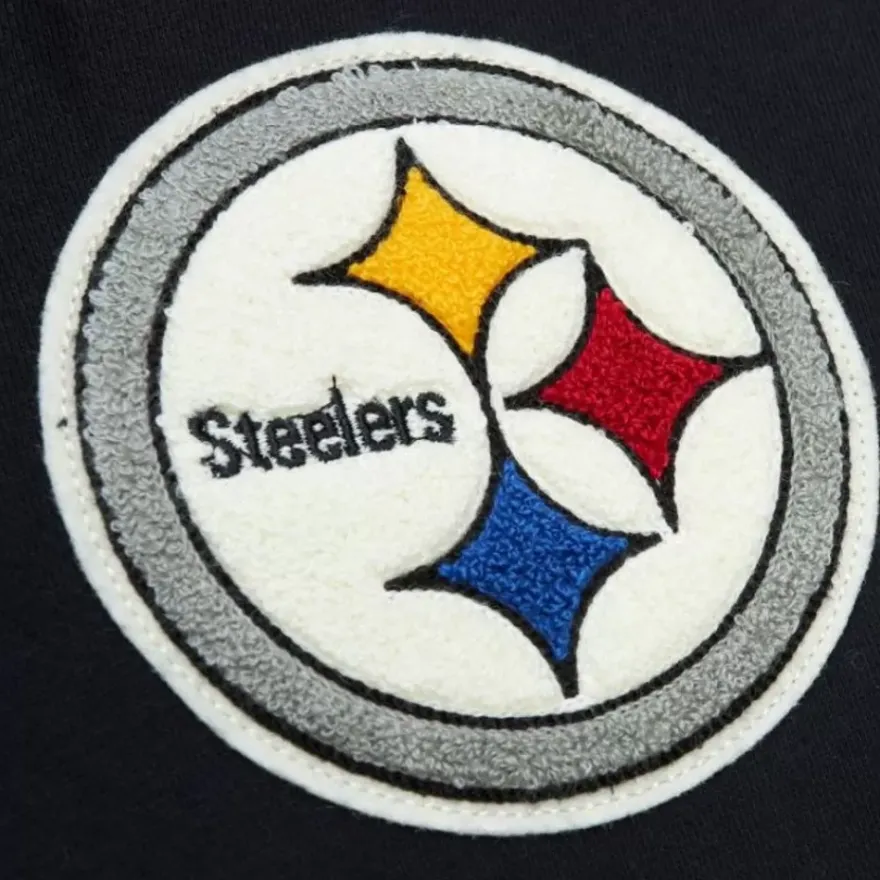 Mitchell & Ness Hoodies & Sweatshirts-Team Legacy French Terry Hoodie Pittsburgh Steelers