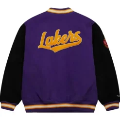 Mitchell & Ness Jackets & Outerwear-Team Legacy Varsity Jacket Los Angeles Lakers