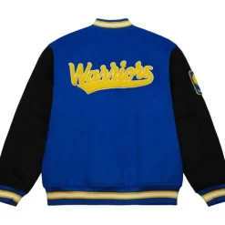 Mitchell & Ness Jackets & Outerwear-Team Legacy Varsity Jacket Golden State Warriors