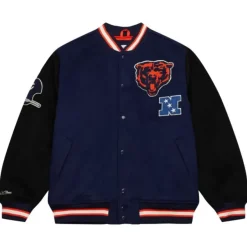 Mitchell & Ness Jackets & Outerwear-Team Legacy Varsity Jacket Chicago Bears