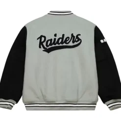 Mitchell & Ness Jackets & Outerwear-Team Legacy Varsity Jacket Oakland Raiders