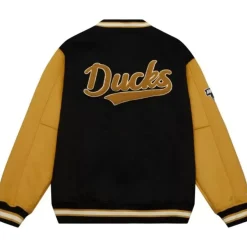 Mitchell & Ness Jackets & Outerwear-Team Legacy Varsity Jacket Anaheim Ducks
