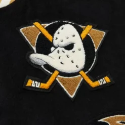 Mitchell & Ness Jackets & Outerwear-Team Legacy Varsity Jacket Anaheim Ducks