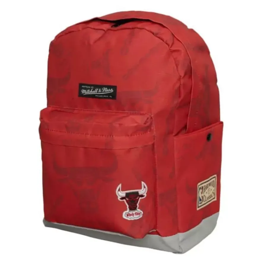 Mitchell & Ness Accessories-Team Logo Backpack Chicago Bulls