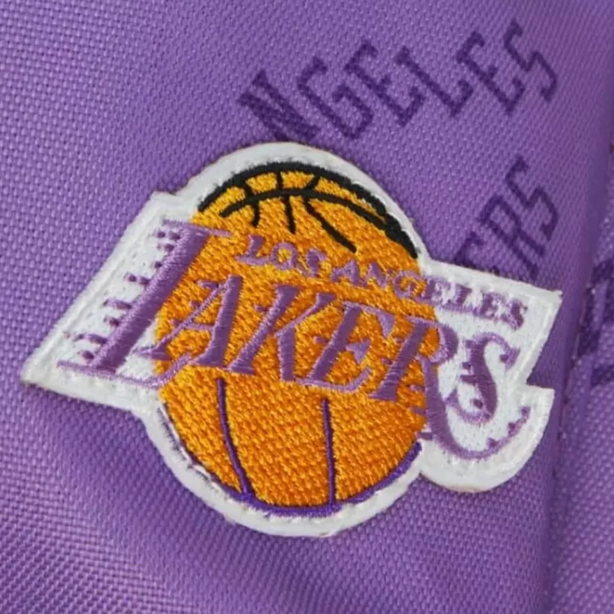 Mitchell & Ness Accessories-Team Logo Backpack Los Angeles Lakers