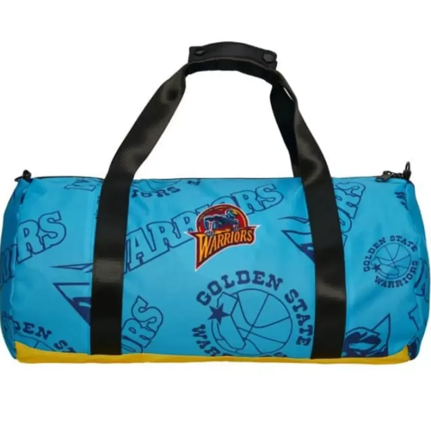 Mitchell & Ness Accessories-Team Logo Duffel Bag Golden State Warriors
