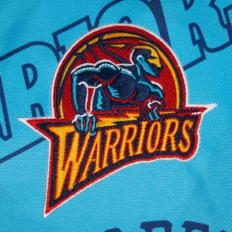 Mitchell & Ness Accessories-Team Logo Duffel Bag Golden State Warriors